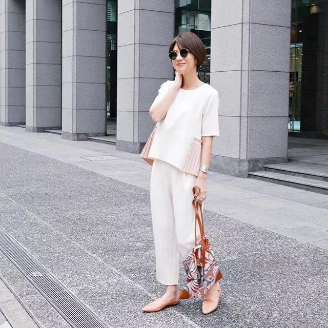 最时髦的孕妇穿搭,日本妈妈精致穿搭
