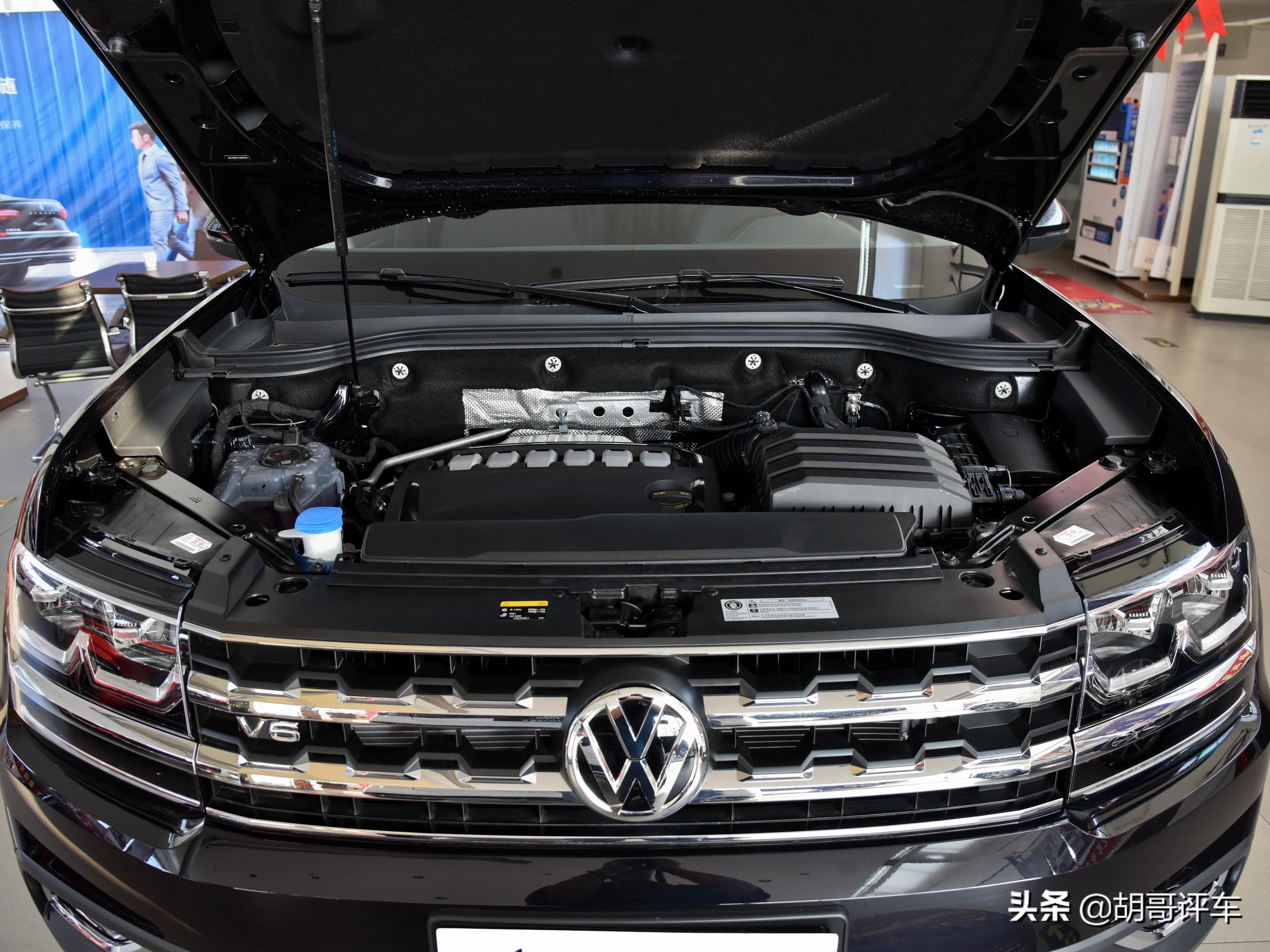 大马力六缸,途昂四缸车和途昂六缸车对比