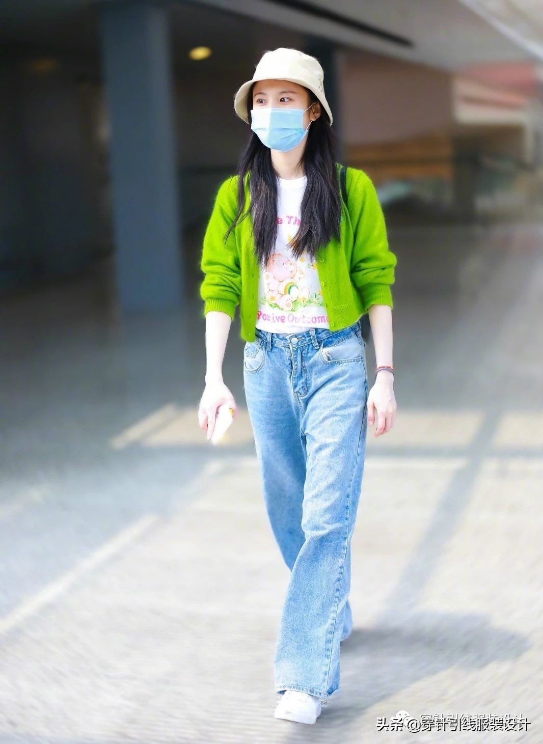 橄榄绿配色牛油果绿,薄荷绿今年超流行显白