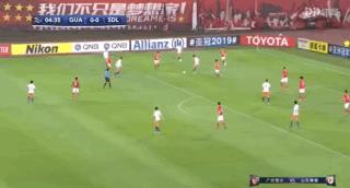 广州恒大2019亚冠杨立瑜进球,恒大对鲁能亚冠点球大战韦世豪