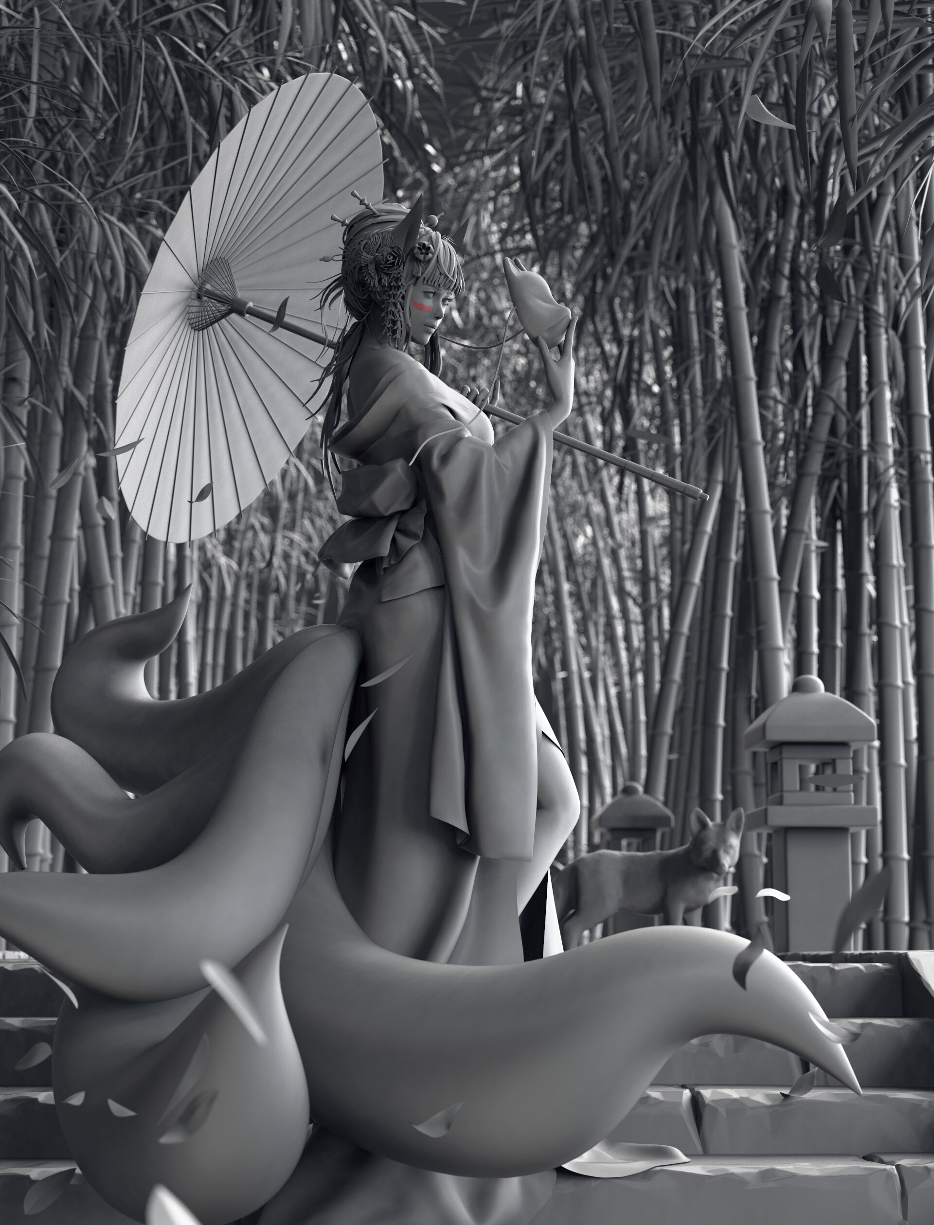 最简单的3d建模人物,有创意的3d建模作品