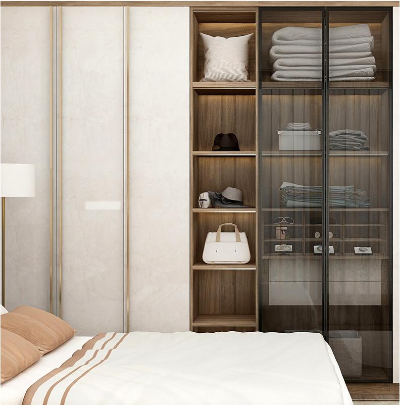 玻璃门衣柜好不好看,玻璃门衣柜好看吗