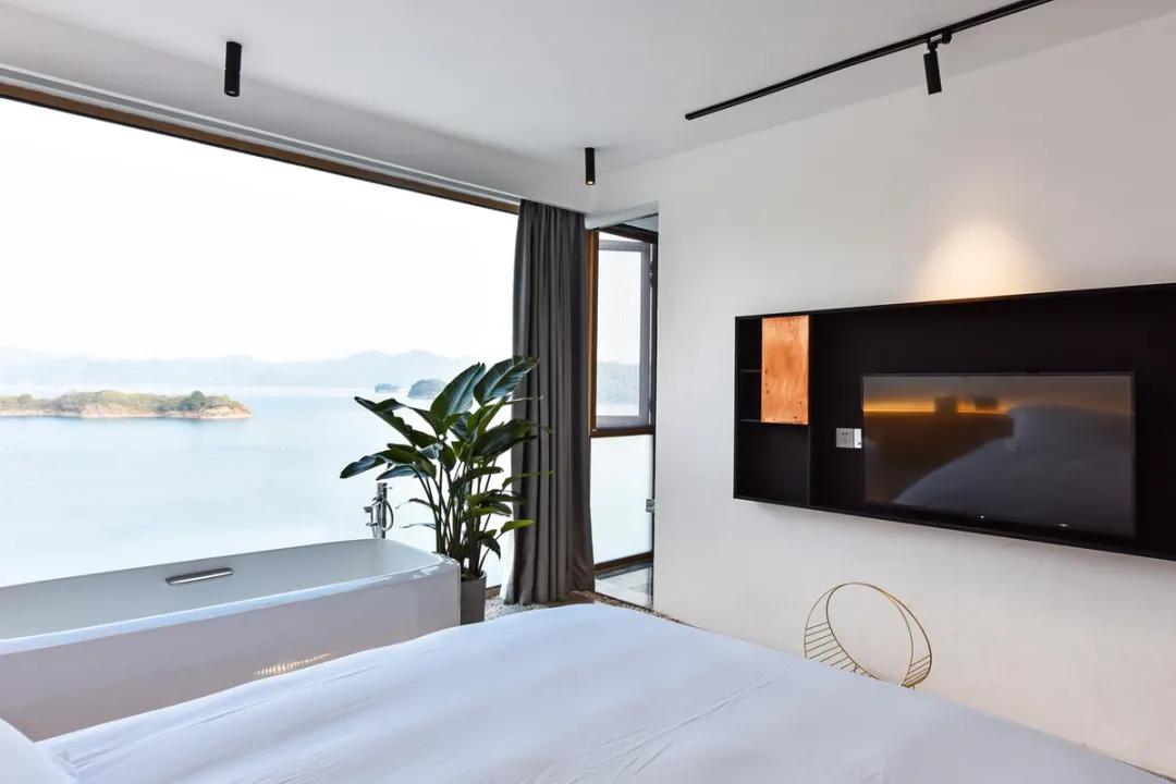 真正一线湖景！千岛湖这家“颜值杀”民宿自带一个超强属性