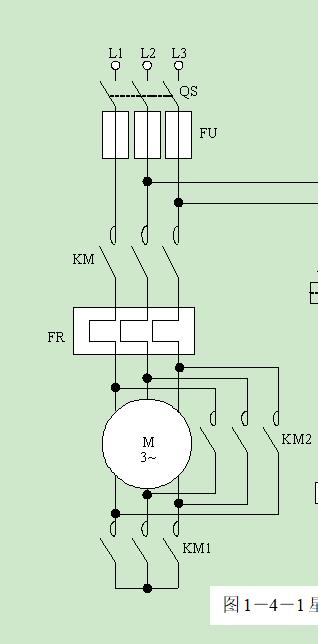 时间继电器自动控制星三角降压,时间继电器控制电机自动顺序启动