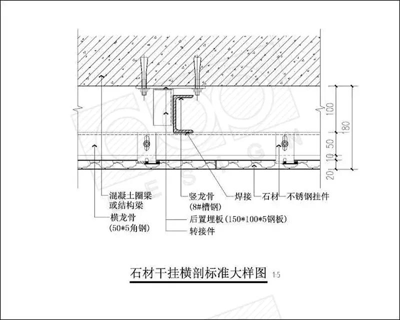 墙面干挂石材破裂修补,外墙干挂石材工艺流程视频教学