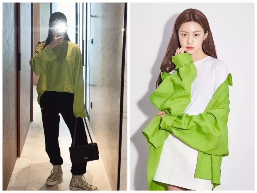 2022杨幂同款日常衣服多少钱,蒙口羽绒服钟楚曦同款