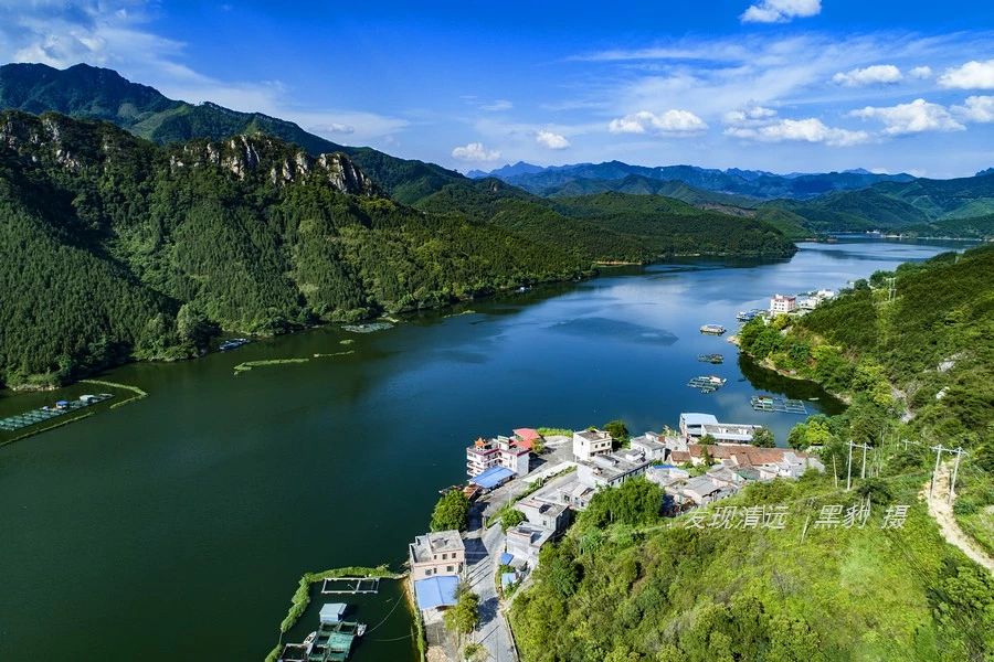 清远高山上的绝美湖泊,广东清远绝美湖泊