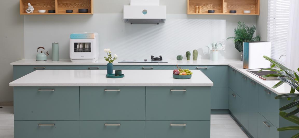 小户型也想要拥有满分厨房？华凌速度玩家烟灶可以安排上了