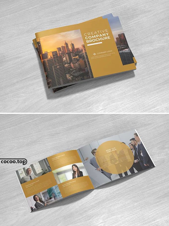 宣传册排版设计欣赏,清洁公司宣传册设计