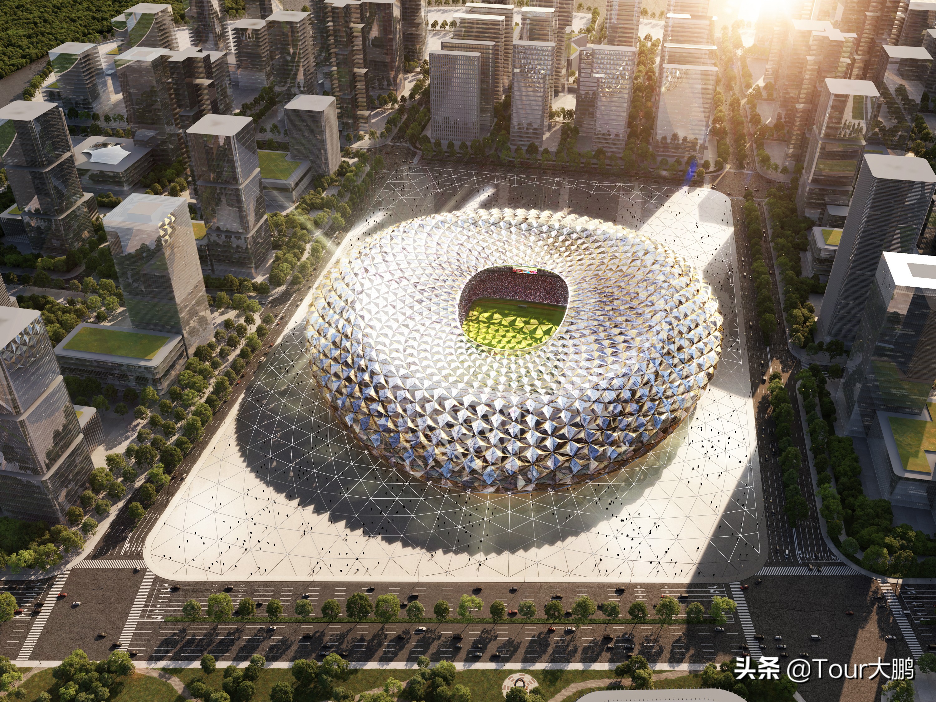 广州恒大新球场概念图,恒大新球场作用