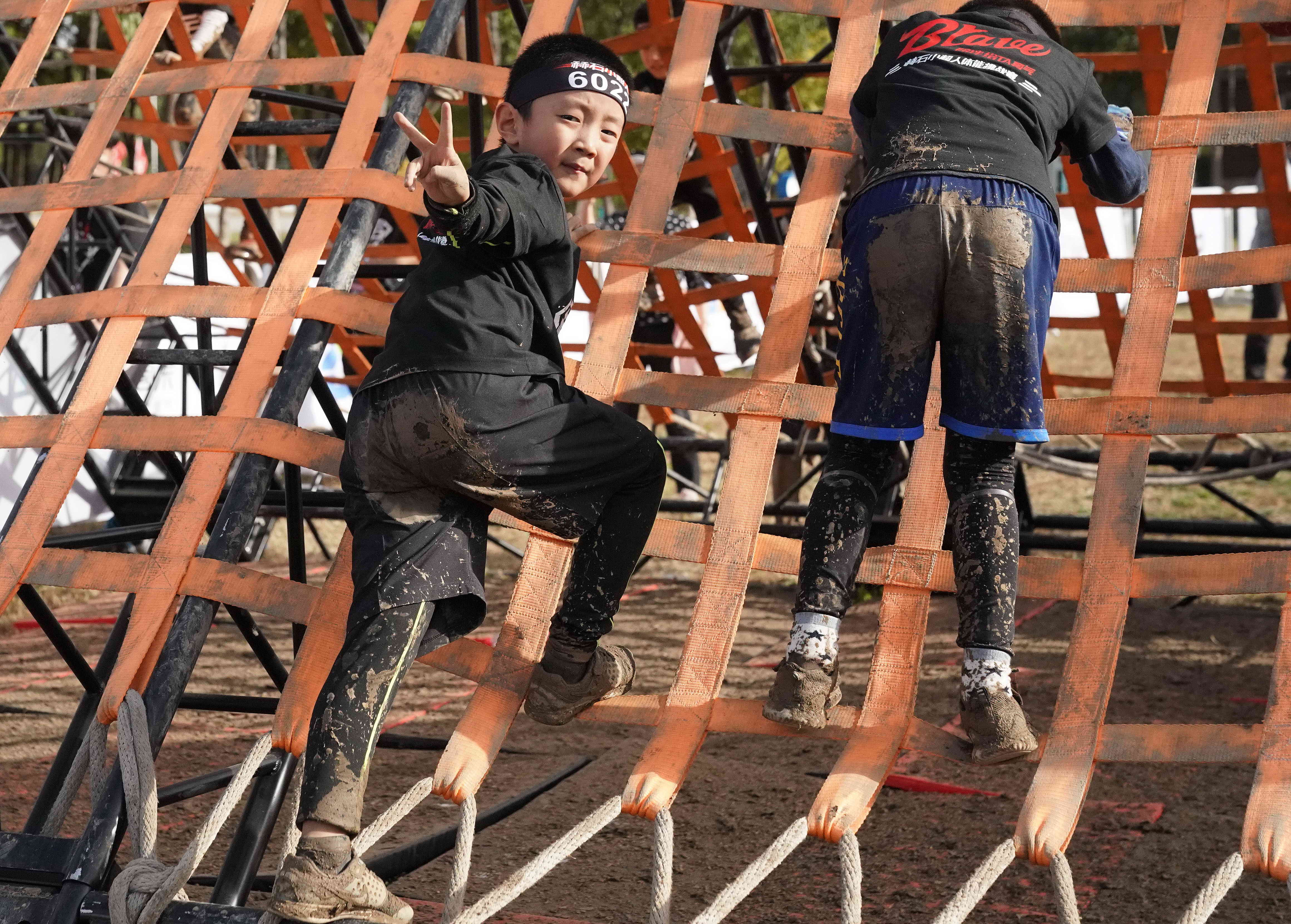 赫石小超人体能直播,赫石小超人亲子运动会