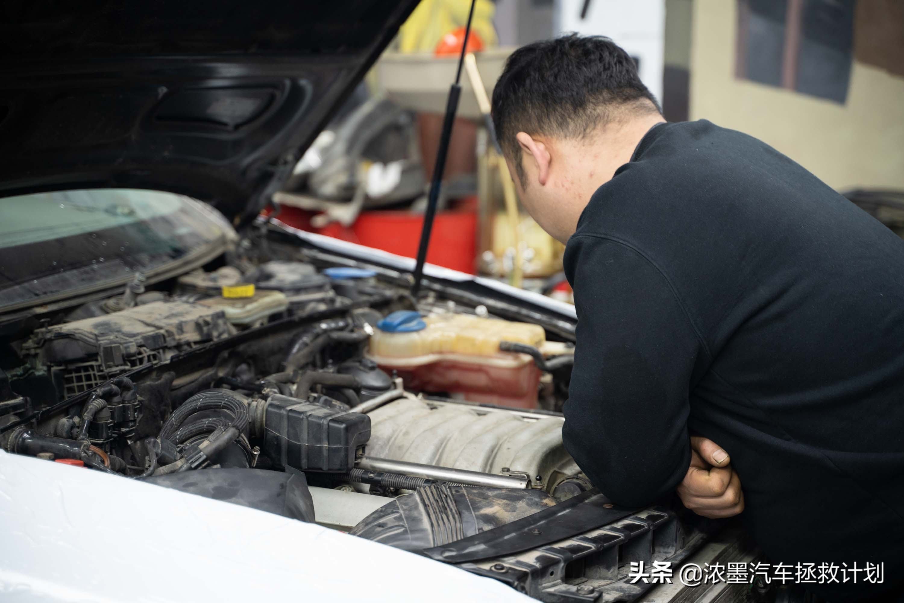 奥迪a6发动机大修全过程,翻新奥迪a6大修发动机