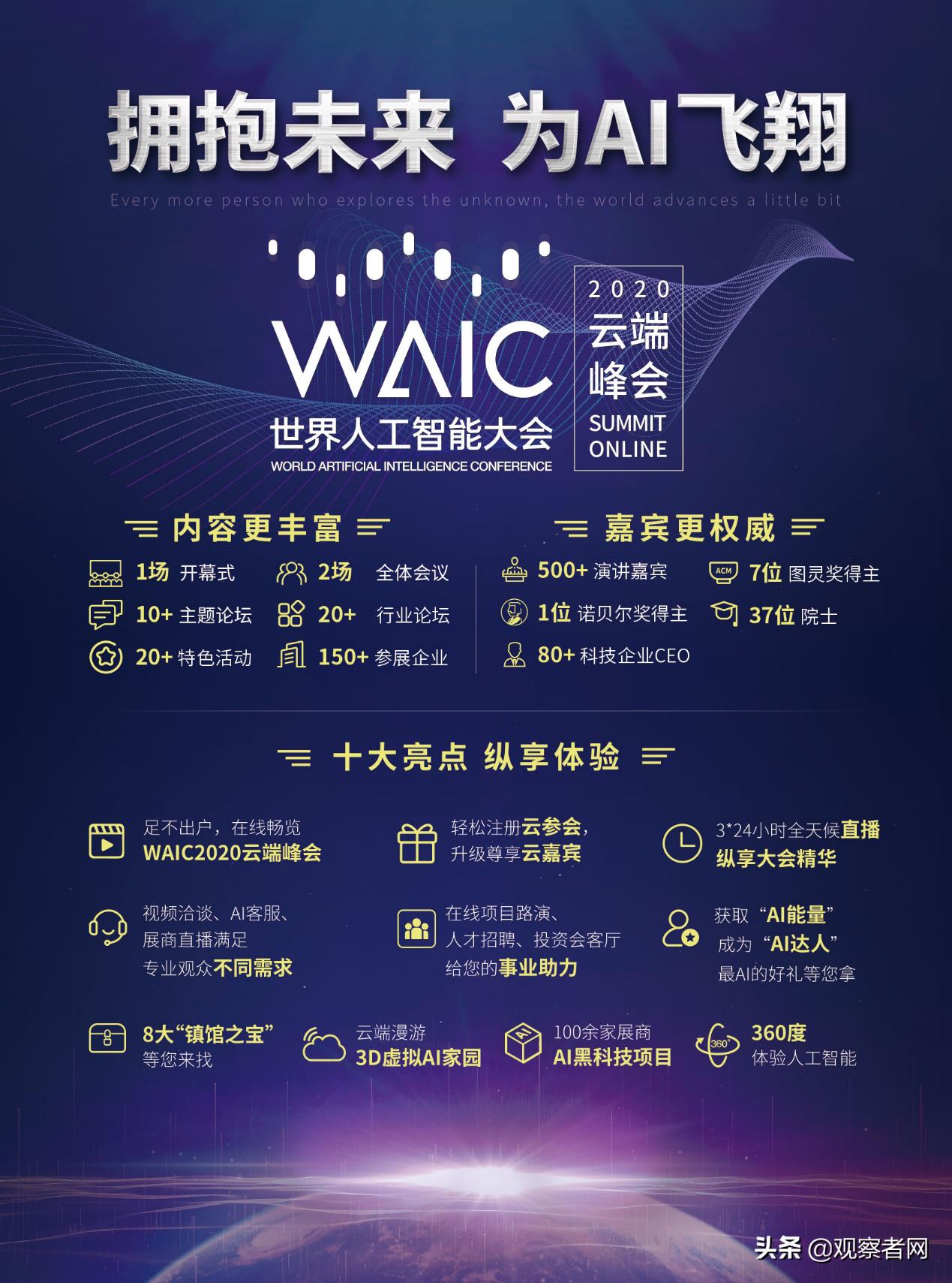 人工智能大会参观指南,上海世界人工智能大会2021攻略