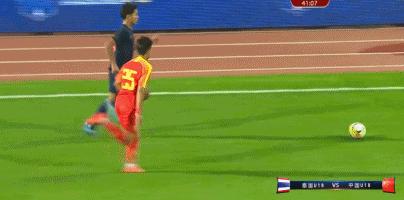 国青vs泰国耻辱之战,中国国青3比0大胜韩国国青