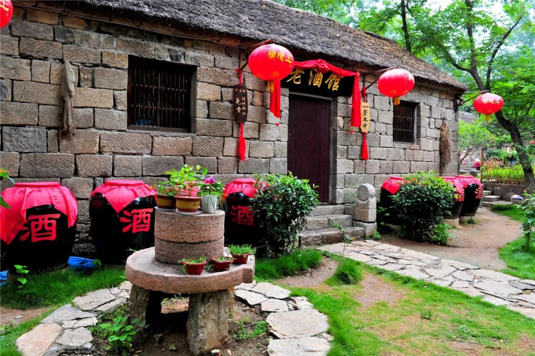 这个真实存在的古村落美如仙境,沂蒙山风景区内的古村落