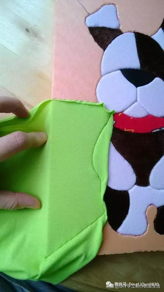 布艺diy拼布图案贴画,布画diy手工制作大全