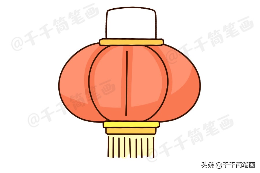 鼠年新年主题简笔画大全,鼠年元旦节简笔画大全