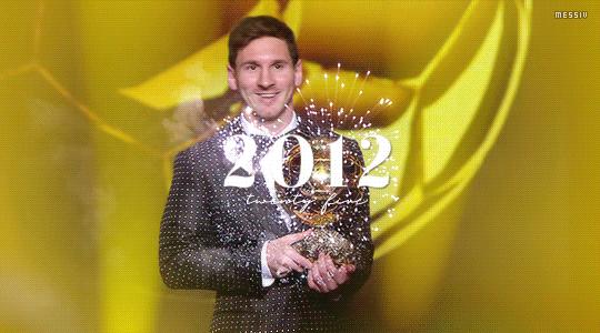 梅西第六次得金球奖,梅西实至名归原文