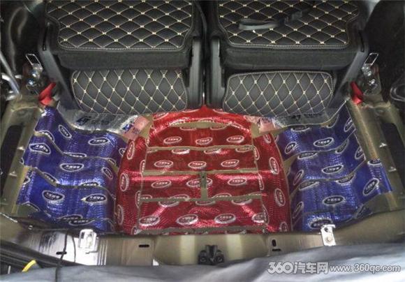福特探险者隔音施工后对比,福特探险者隔音改装