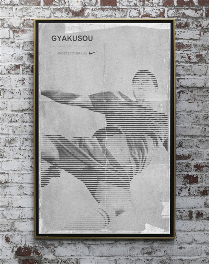 耐克平面广告制作,耐克广告图片怎么做