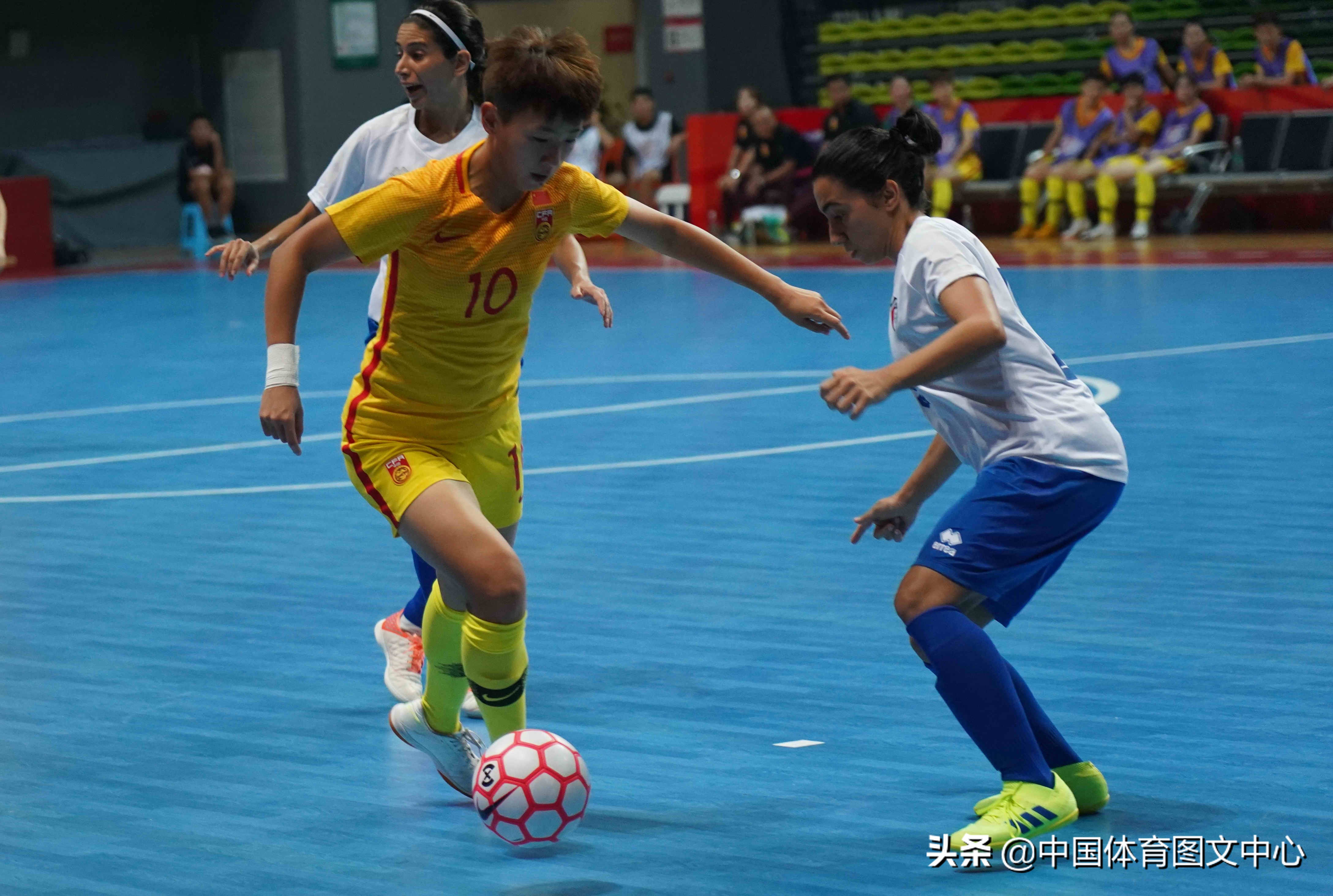2019“一带一路”杯室内五人制女子足球国际锦标赛中国队获胜
