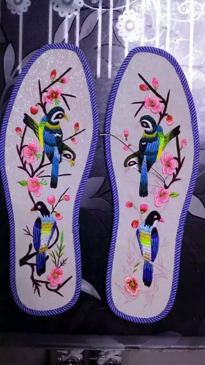 手工艺术鞋垫7层,各种既好看又简单的手工鞋垫