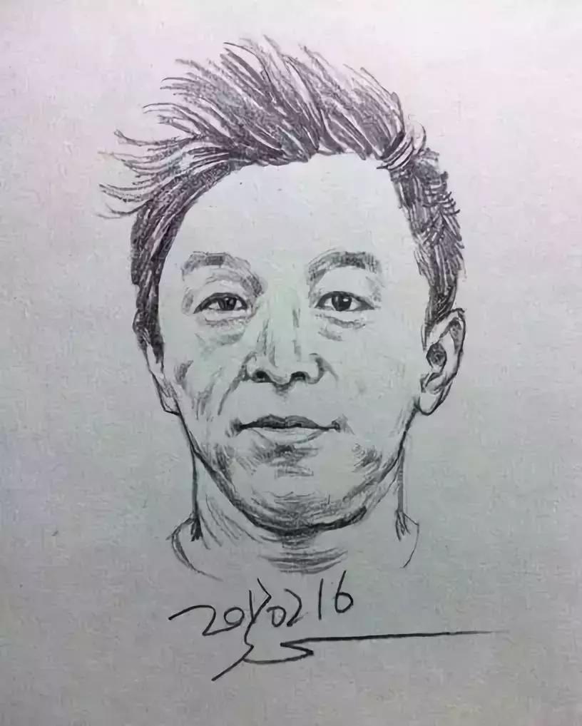 人物速写肖像画,速写是看一眼就能画出来的吗