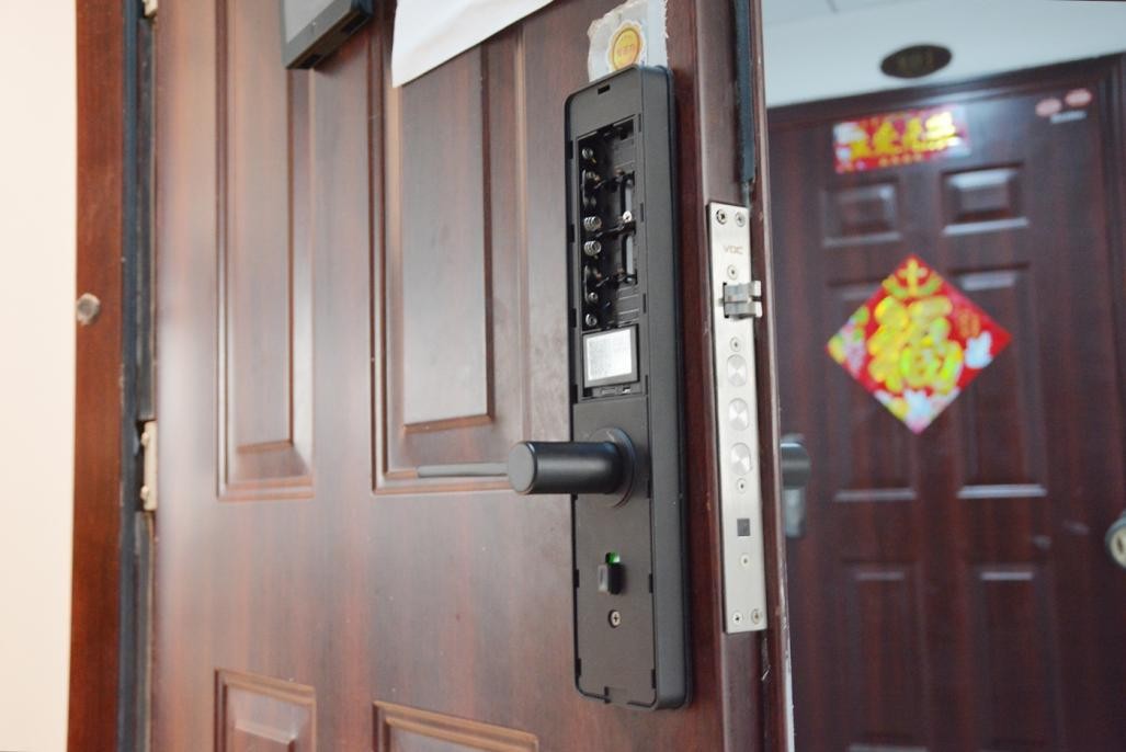 voc智能门锁x6安装教程,荣耀voc智能锁