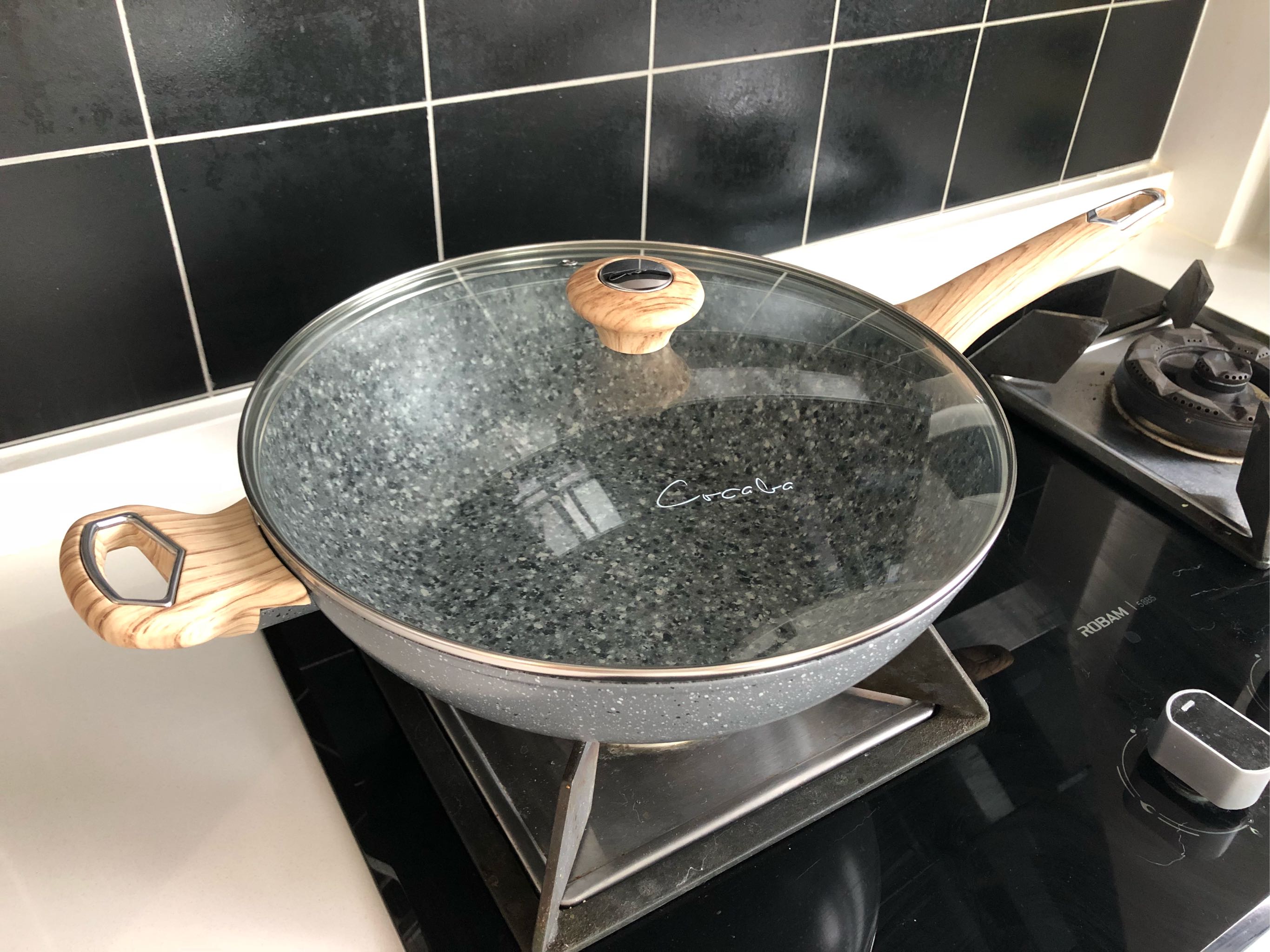 cocaba麦饭石炒锅,cocaba锅具品牌