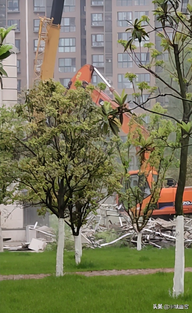 信阳别墅拆除最新消息,信阳近郊多栋别墅被拆