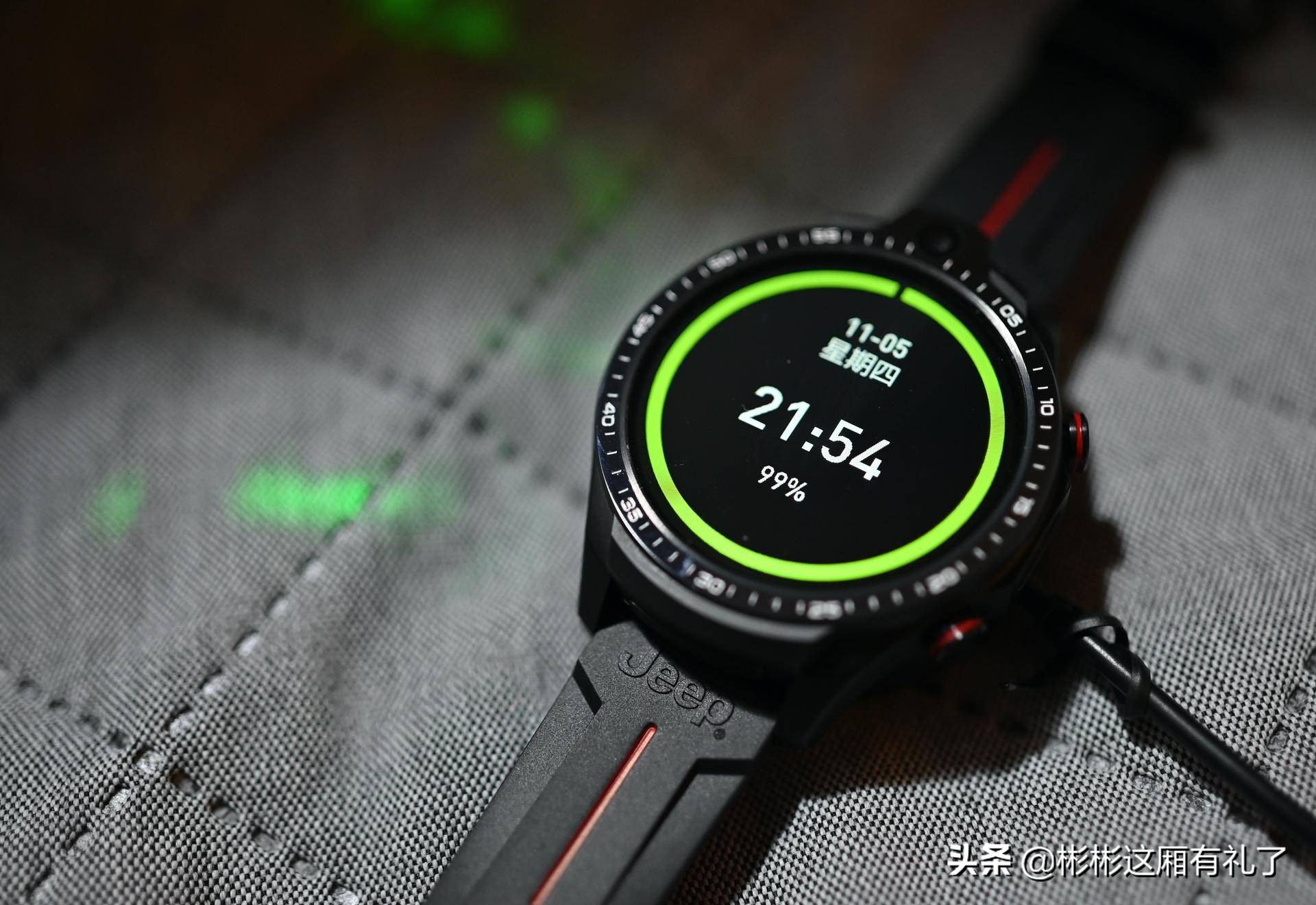 jeep黑骑士智能手表评测,jeep黑骑士智能手表测评人脸解锁