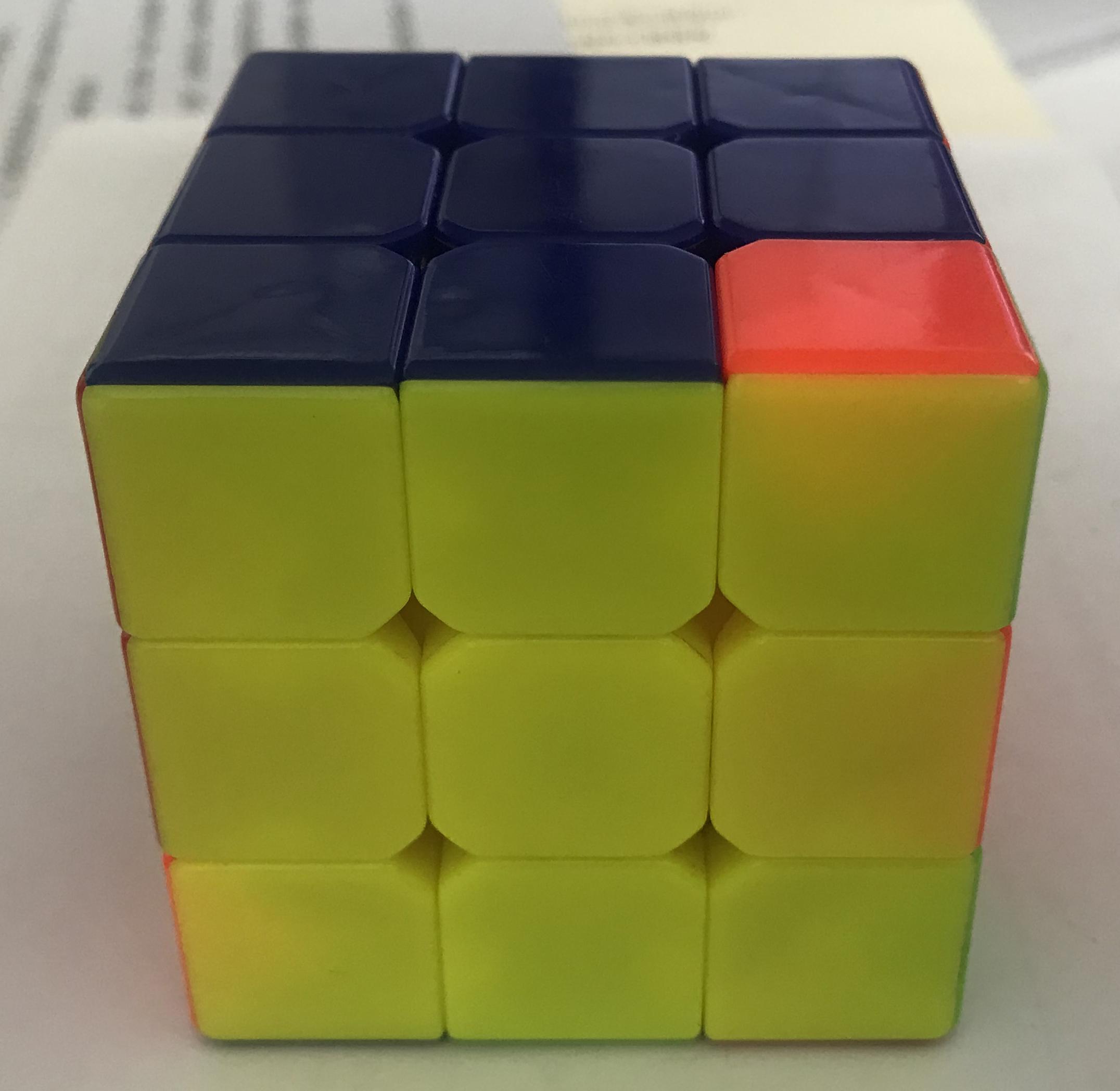 已经彻底打乱的魔方怎么简单复原,三阶魔方打乱后最简单的复原方法