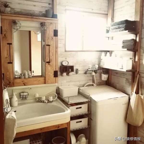 日本洗衣间收纳方法,日本全职主妇收纳技巧