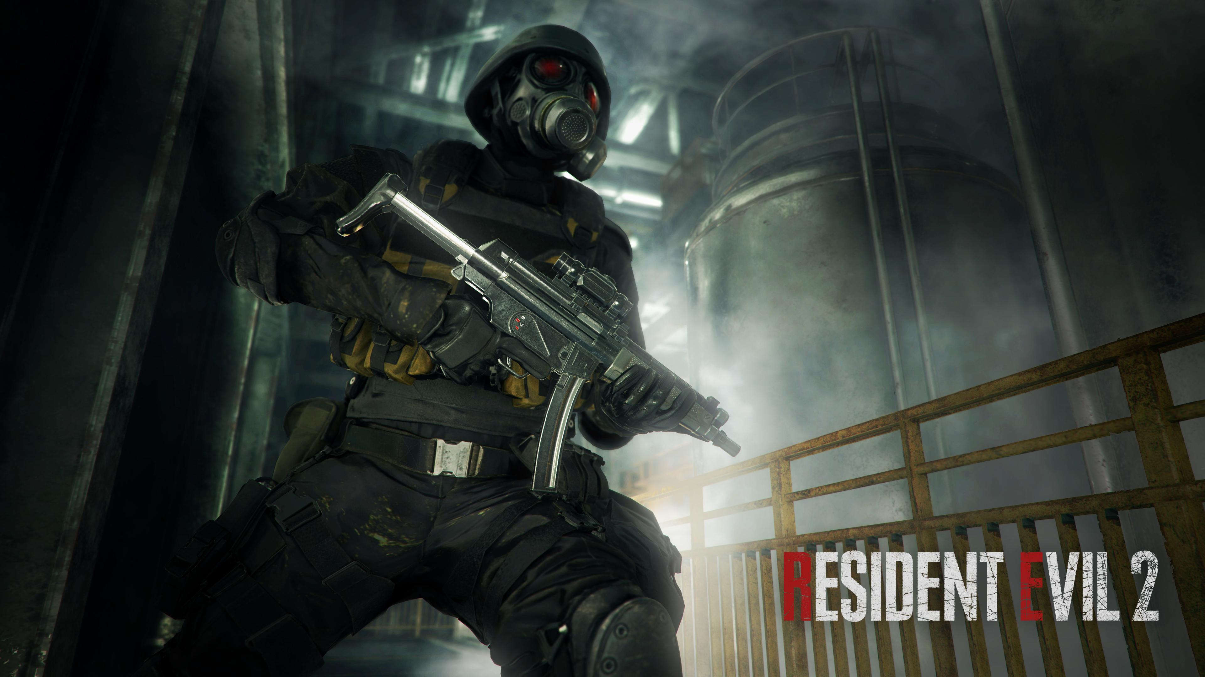 生化危机2重制版壁纸4k平板,ps4生化危机2重制版dlc解锁武器
