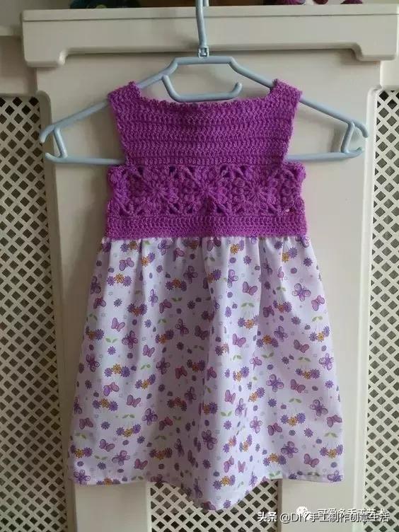 布艺手工制作蓬蓬裙,钩织裙子视频