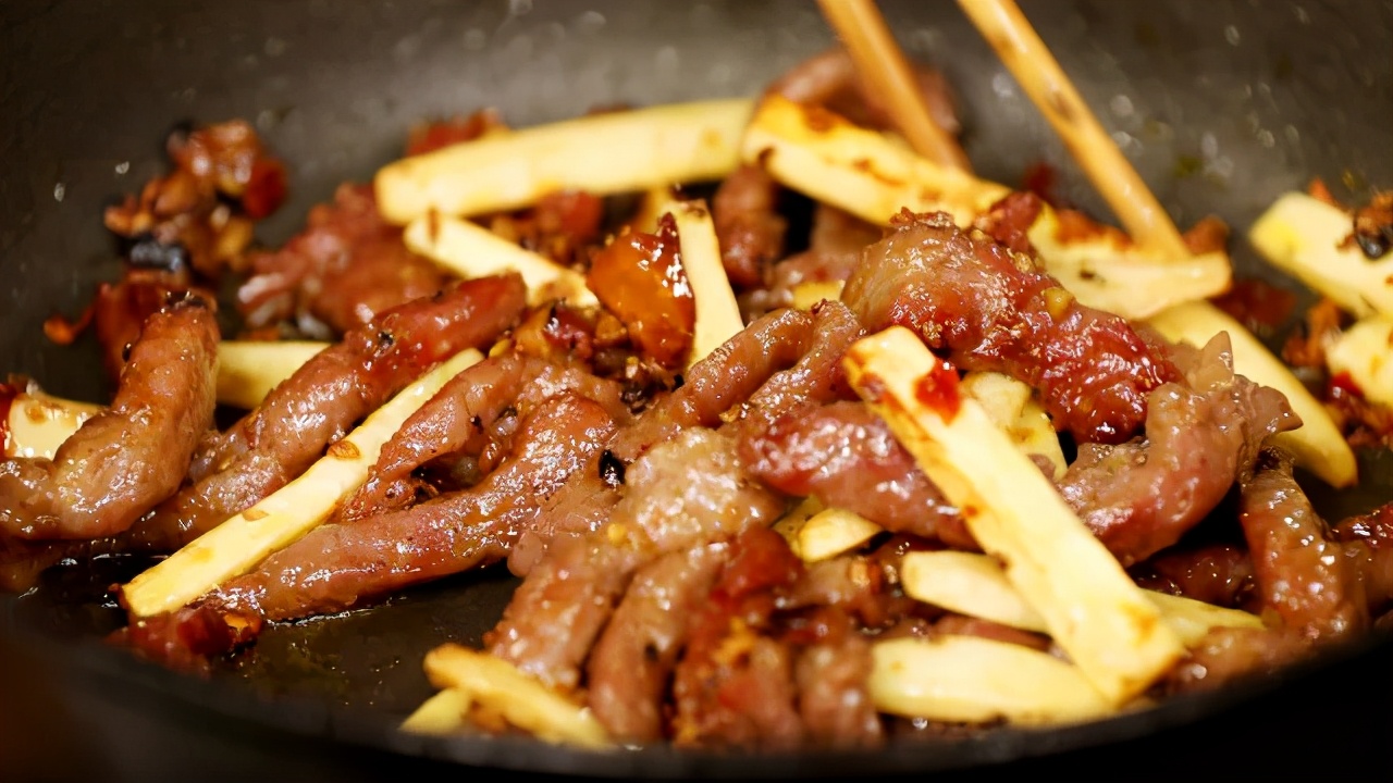 自制蘑菇酱和米饭怎么吃,自制下饭蘑菇肉酱