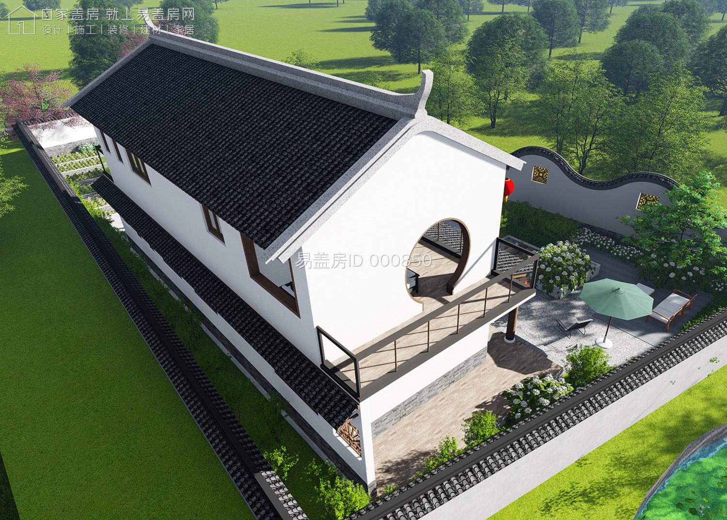 农村仿古自建房灯笼,中式别墅大红灯笼