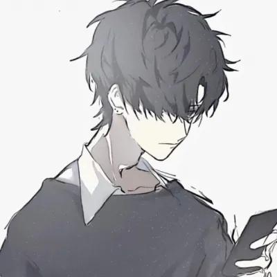 动漫男头冷酷超拽好看,帅气伤感的动漫男头