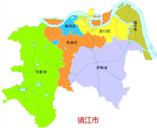 解析全国百强县第64位的江苏省镇江市扬中市：江中岛，城区却不小