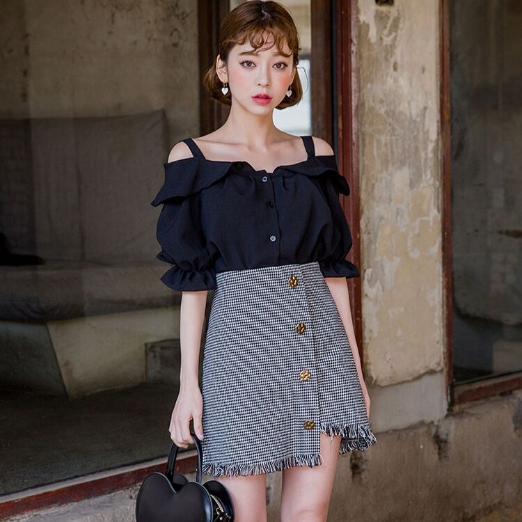 147小个子偏胖女孩如何穿显瘦,上身偏胖的女生夏季穿搭