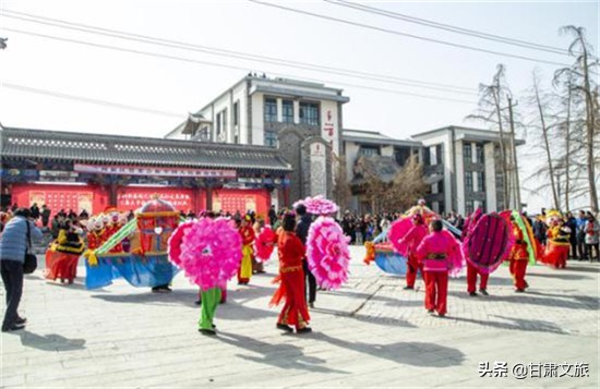 甘肃兰州新区社火表演图片,2019年兰州新区社火大比赛