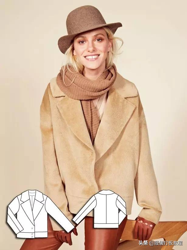 时装设计图手绘教程,服装制版图案大全