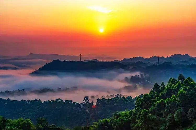 犍为风景最优美的地方,美丽的犍为风景