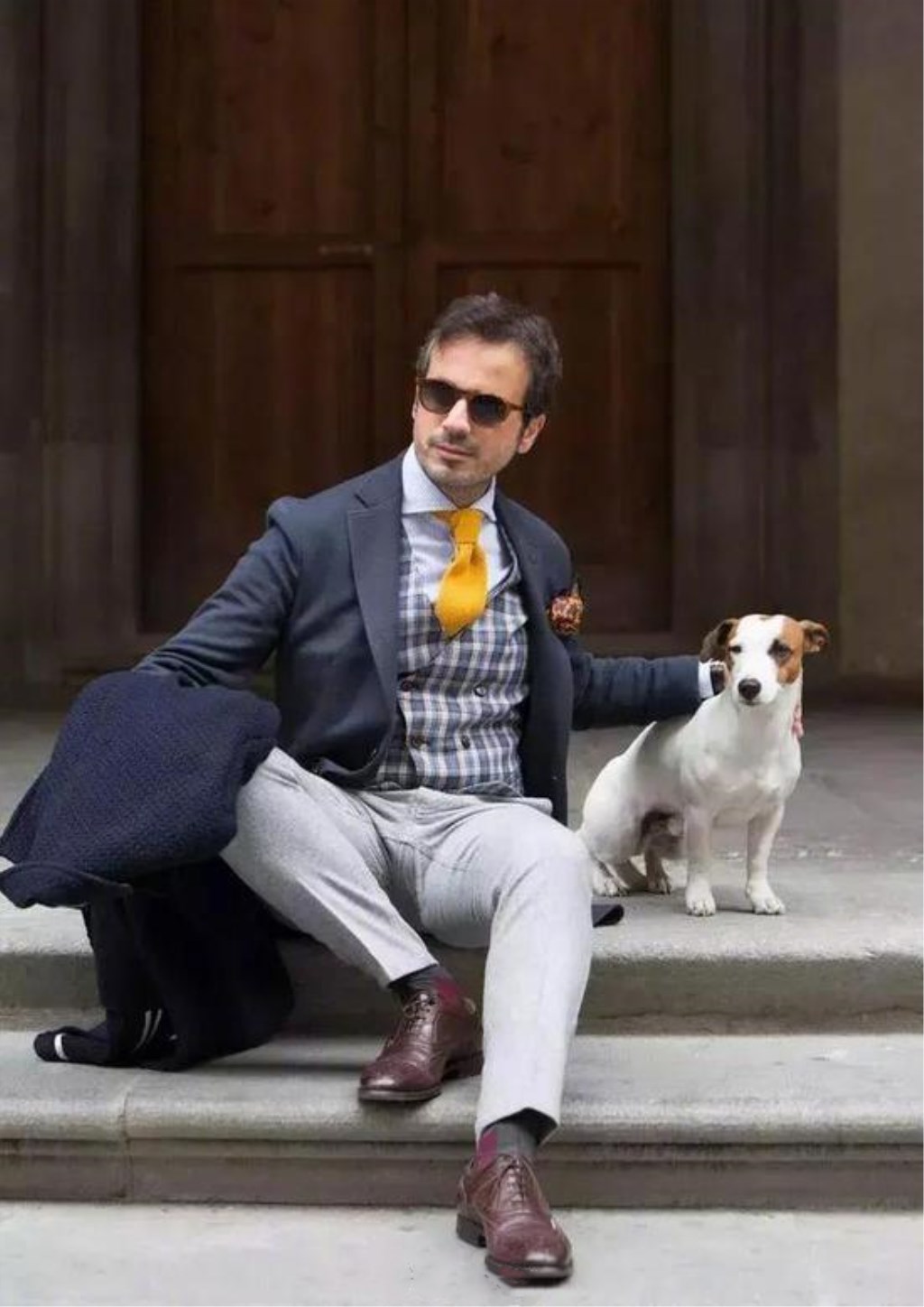 1套西装9种穿法一周搭配不重样,常规款冬西装怎么搭配才好看