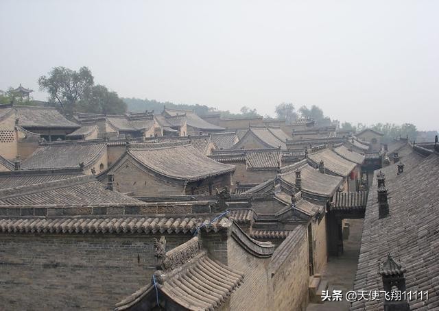 山西祁县乔家大院取景地 (山西乔家大院全景视频图)