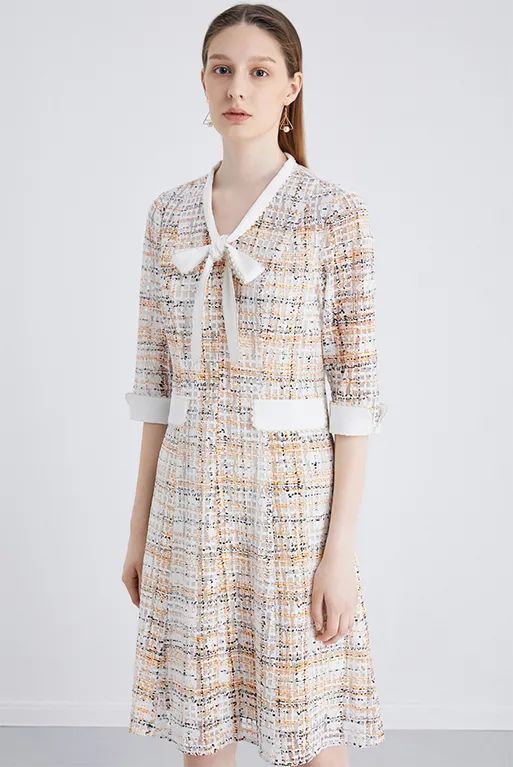 秋天必备的长袖连衣裙谁穿谁好看,秋天连衣裙6岁