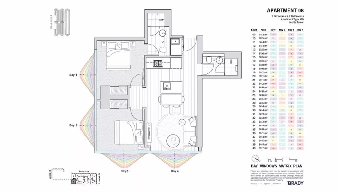 墨尔本380Melbourne精装修公寓