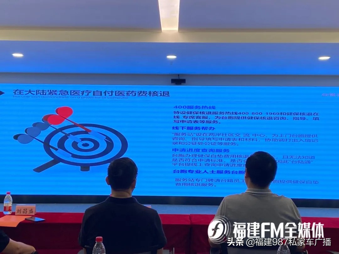 台胞医保健保线上服务平台启动,福州开通台胞健保核销服务