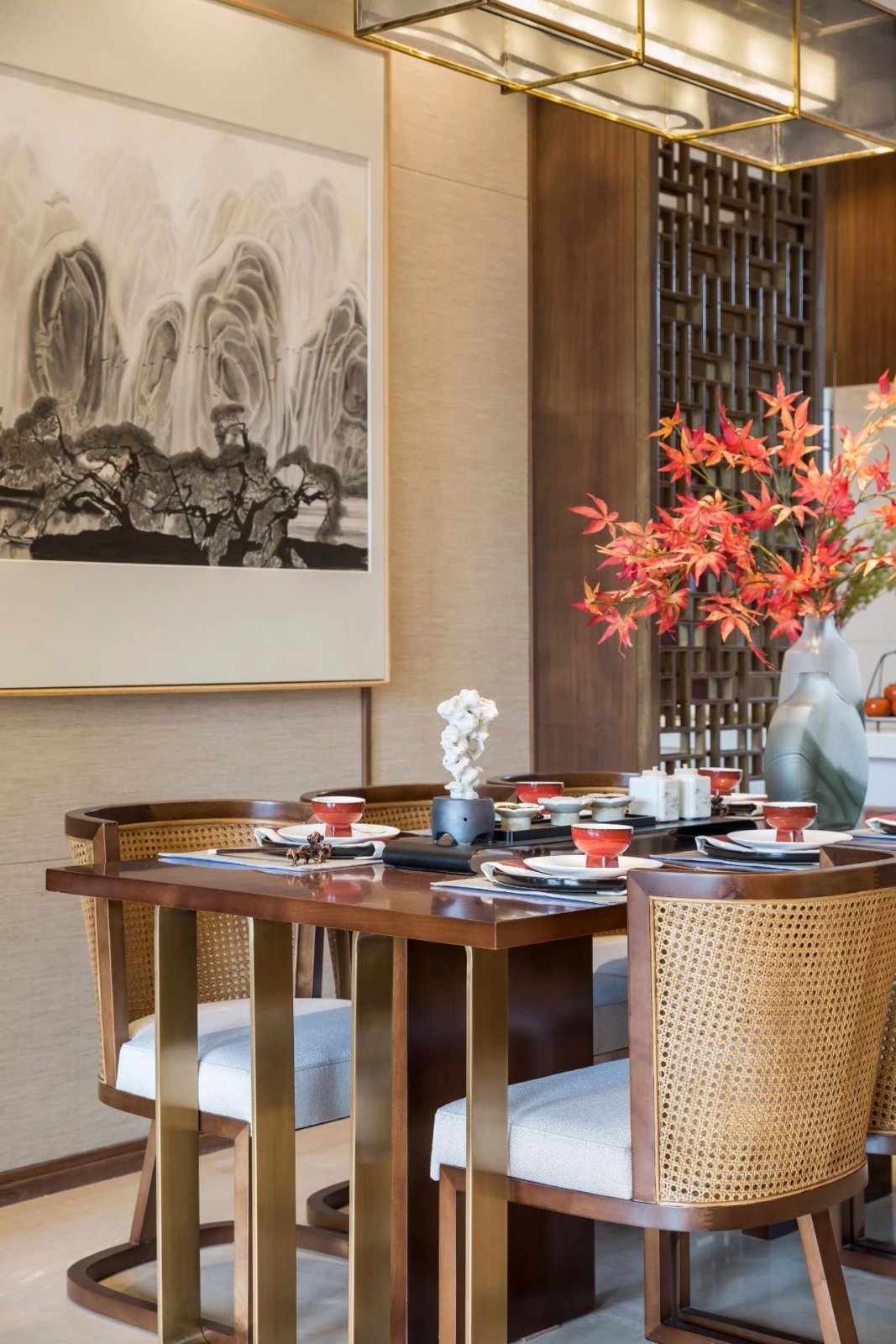 248㎡奥园恩平御珑湾A1别墅|观致装饰设计_欧模设计圈