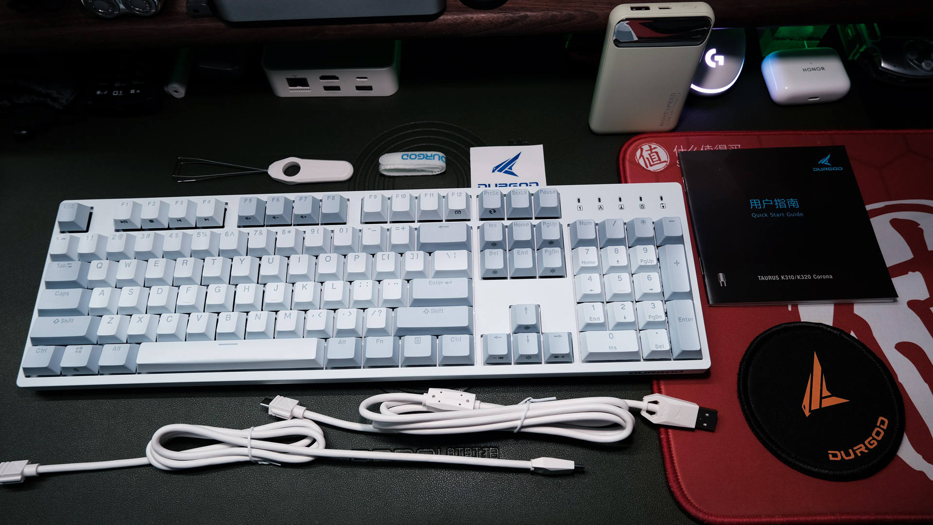 杜伽k310w机械键盘,杜伽k310键盘哪个轴好